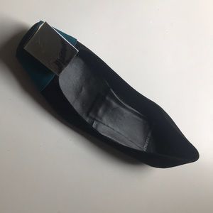 Black and blue flats by Pierre Hardy